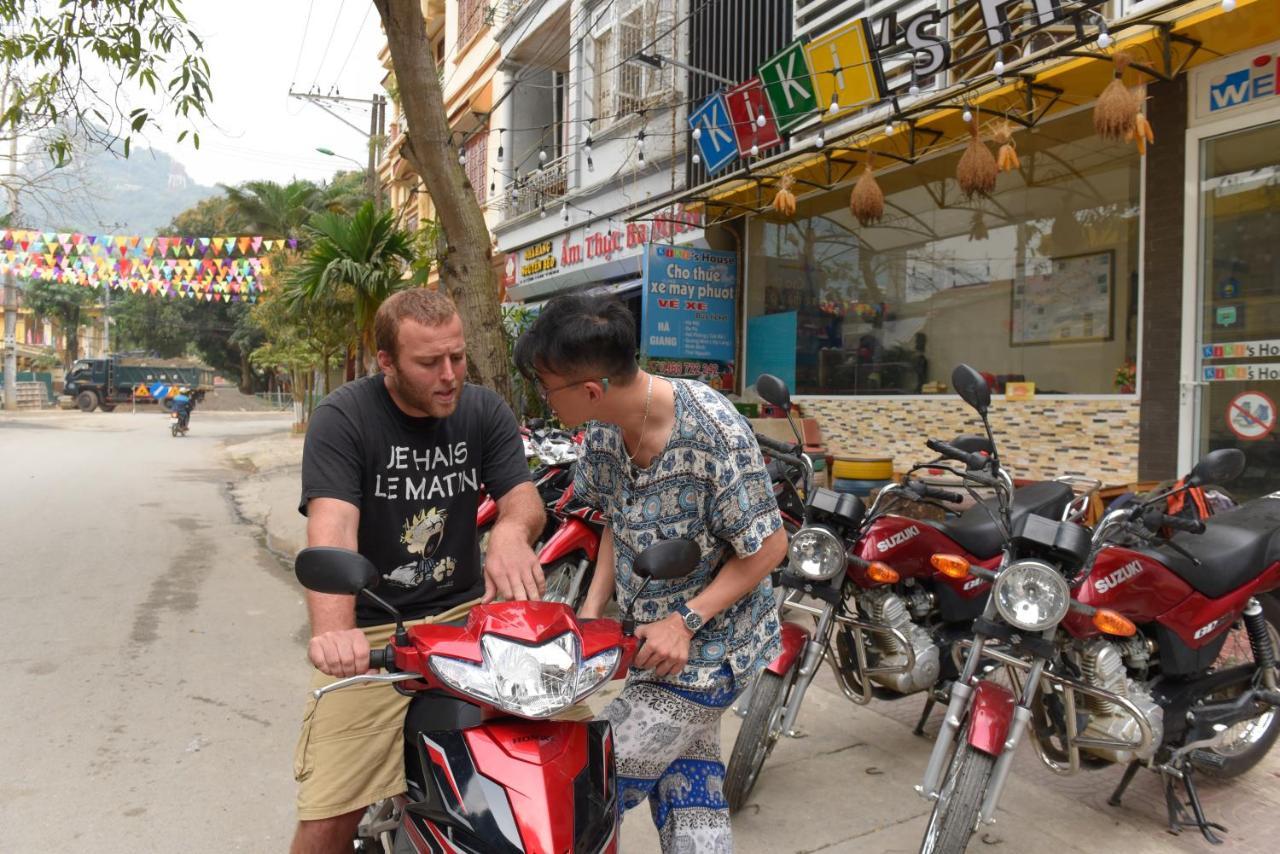 Kiki'S House And Motorbike For Rent Albergue Ha Giang Exterior foto